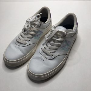 New Balance Lace Up Shoes Numeric Sea Salt & Neo Violet Men's Size 8 NM255GTK